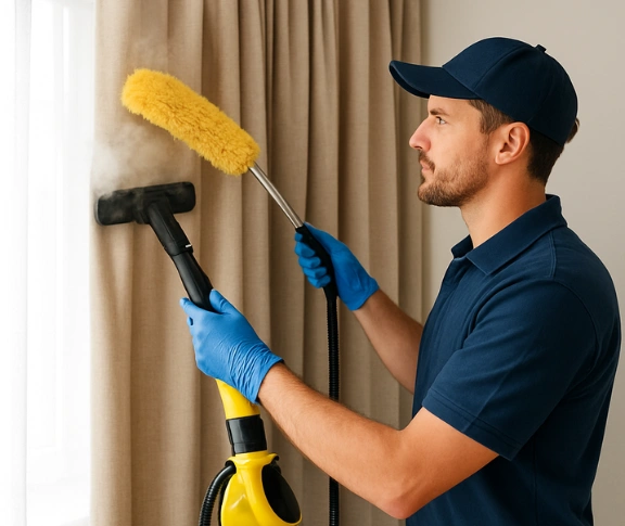 Trusted residential curtain cleaning technician Matty Curtain Cleaning chiswick-nsw QLD